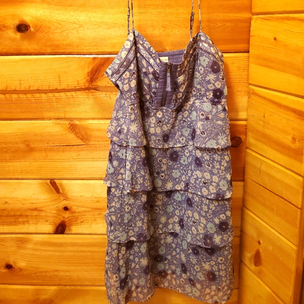 Lavender colored floral dress size 6 from American Eagle